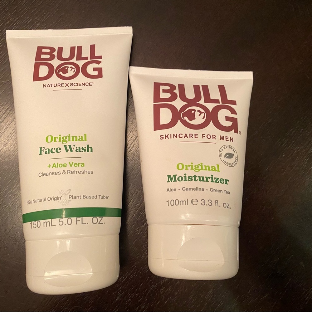 Bulldog Original Face Wash and Moisturizer Set